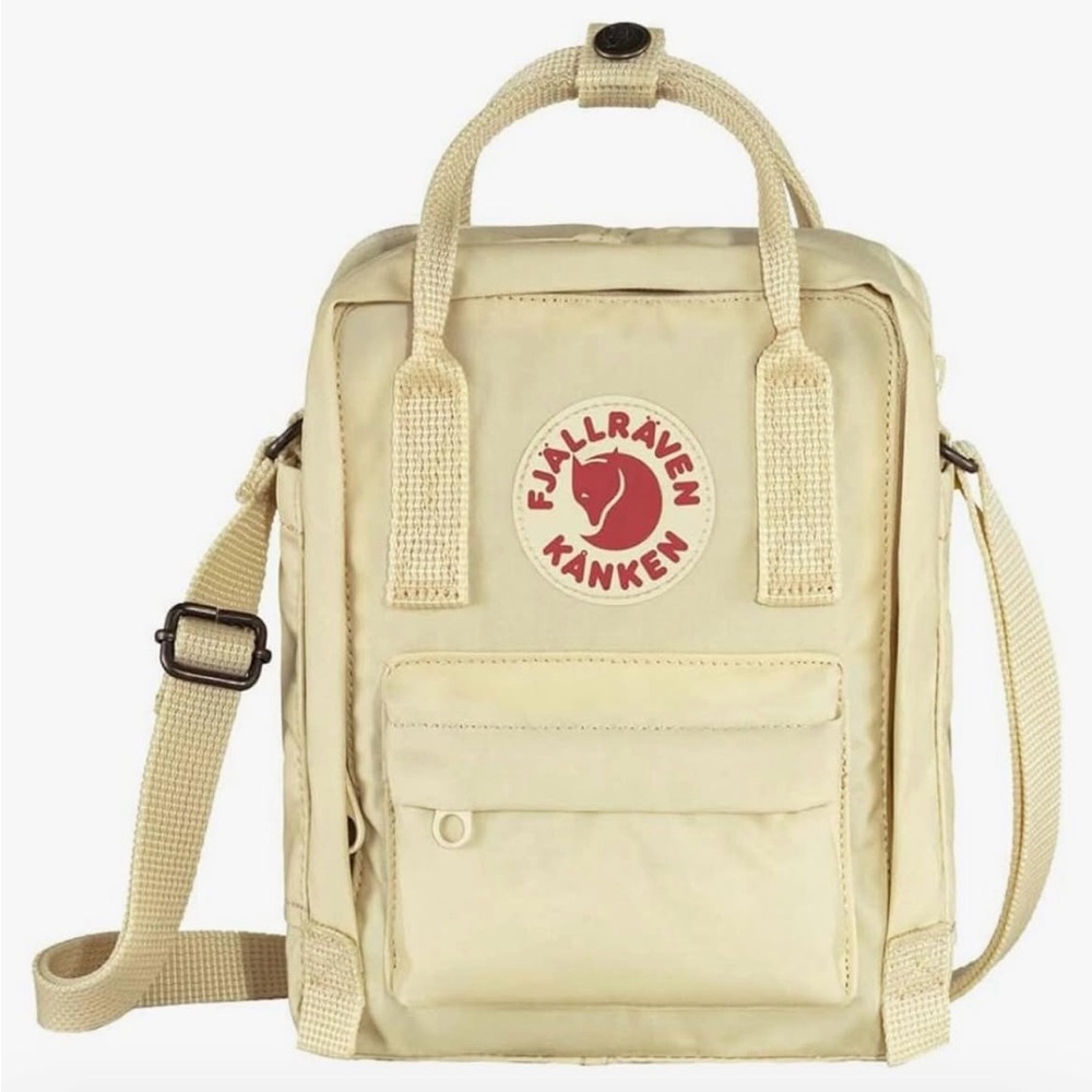 fjallRaven kanken Beige MINI swing crossbody bag